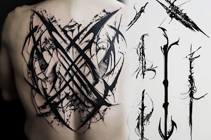 not design an average calligraphy tattoo