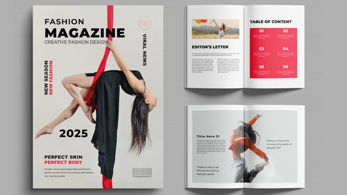design modern editorial magazine newsletter catalog,booklet, magazine layout ads