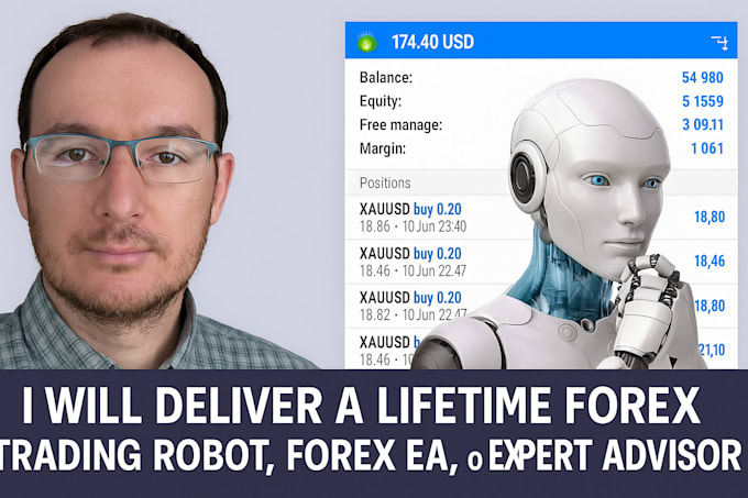 deliver a lifetime forex trading robot, forex ea, or expert advisor