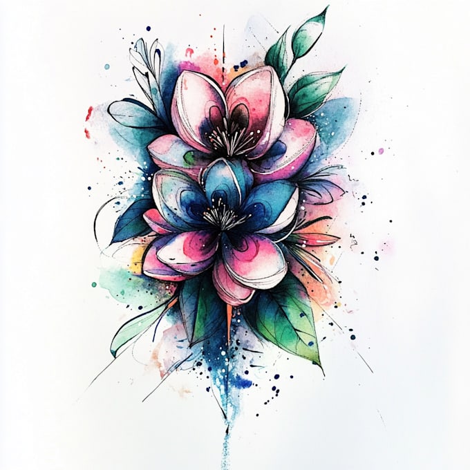 create a custom tattoo design on your body