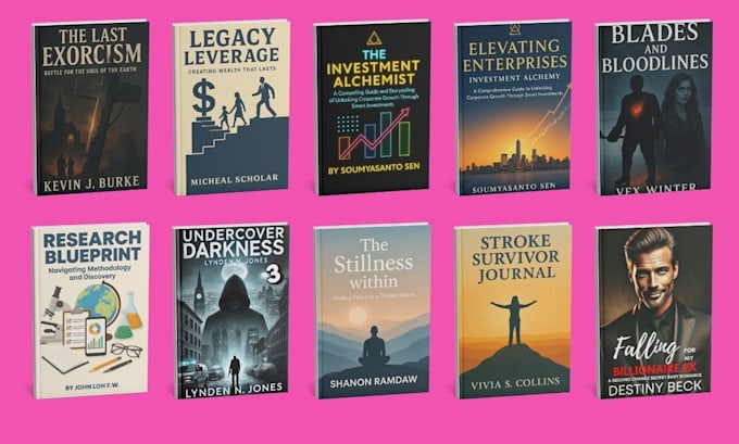 do kindle book cover design for kdp