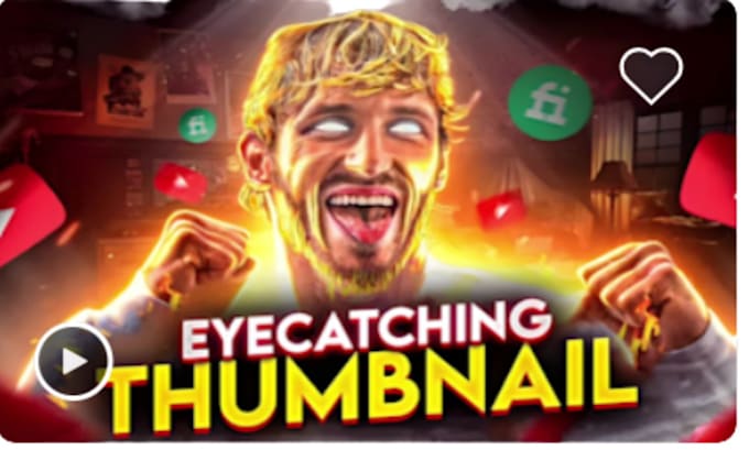 design an attractive and unique youtube thumbnails design