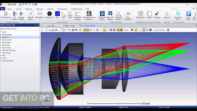 Program For Optical Simulation Optical design and simulation for imaging or laser by Andre14rm | Fiverr