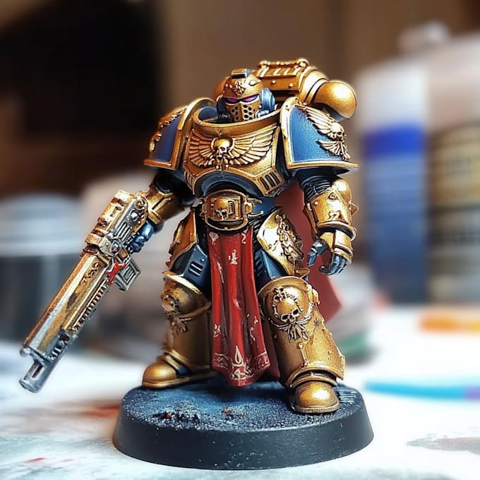 paint your warhammer 40k, sigmar and dnd miniatures
