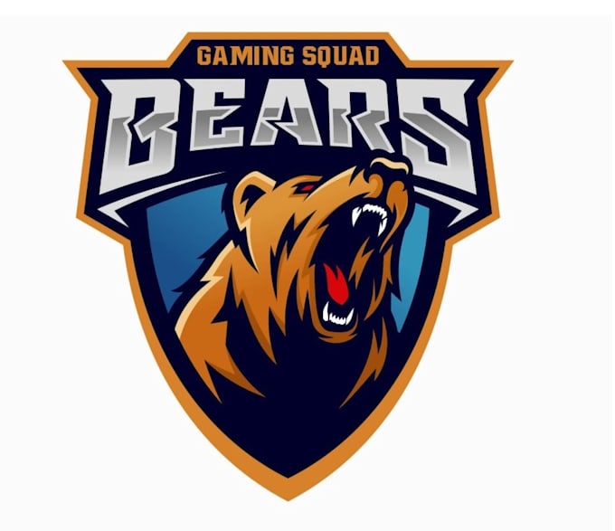 make professional grizzly bear logo with creative concept