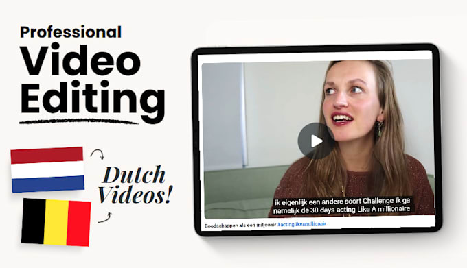 edit dutch videos for youtube