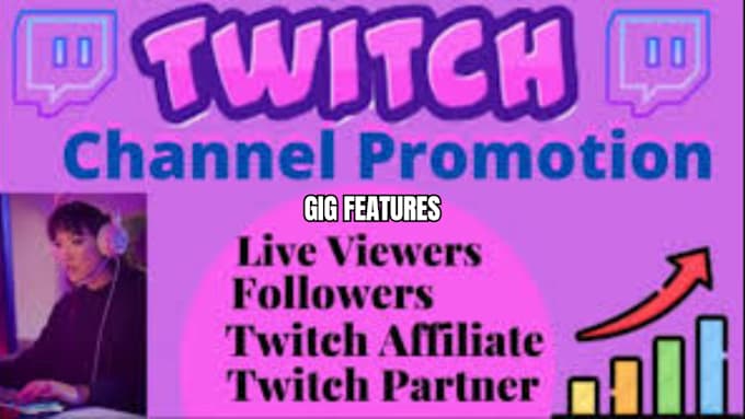grow your twitch channel with real, engaged live viewers, no bots, just results
