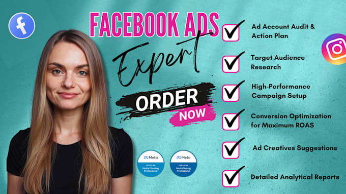 setup and optimize facebook ads campaign that drive real results