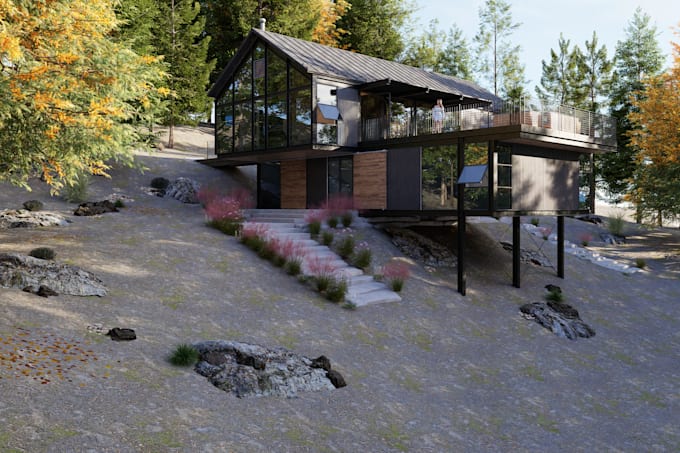 Render high quality images from your 3d model by Flordimier | Fiverr