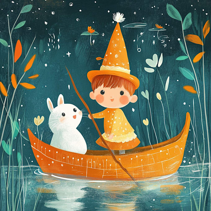 draw children book illustrations, comic illustrations
