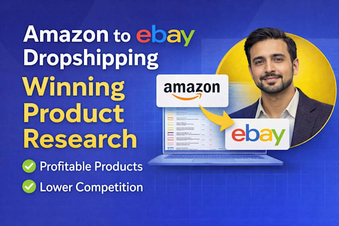 do amazon to ebay dropshipping product research