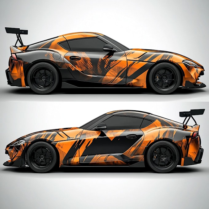 van wrap design, car wrap design, truck wrap design