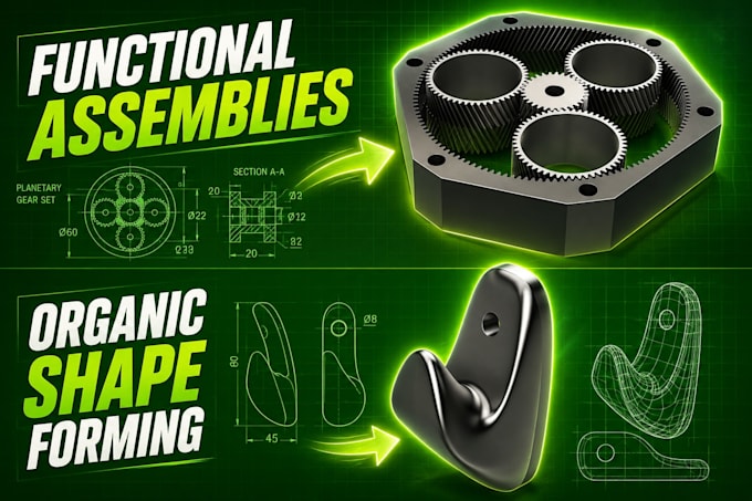 provide a digital models and assemblies