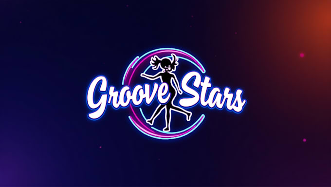 make dance studio mascot logo design in 12 hours