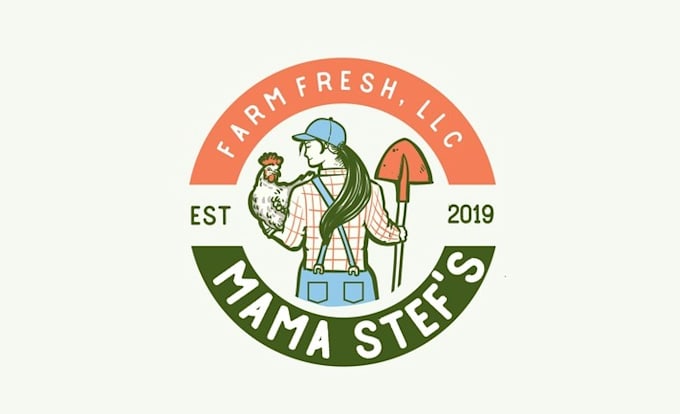 make outstanding free range chickens seek logo