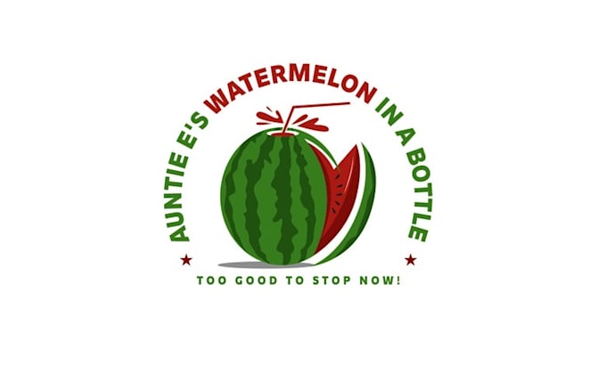 design unique juice bottle logo