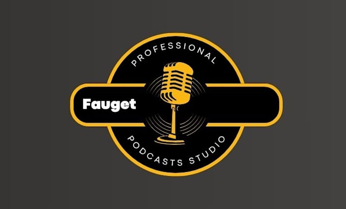 design a unique podcast logo