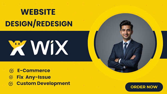 create wix website design redesign wix website   design wix buisness website
