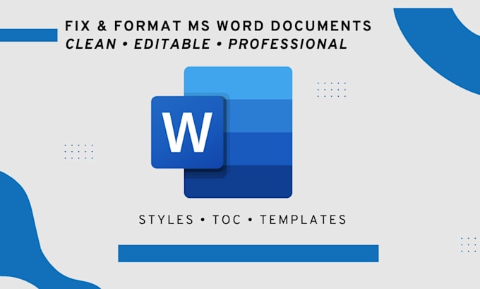 format word document, fix formatting and convert PDF to word