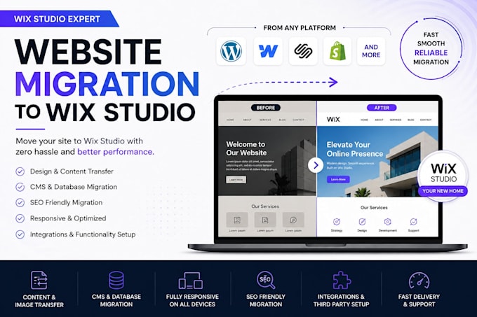 migrate your website to wix studio