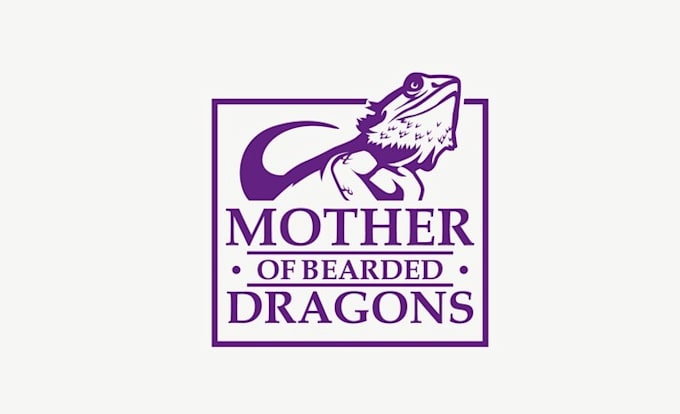 design exceptional bearded dragon breeder logo