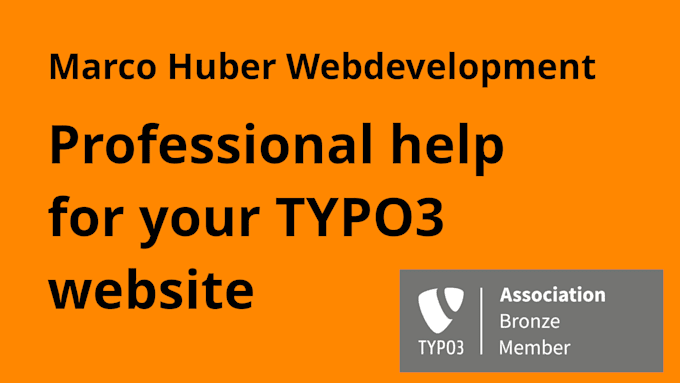 fix your typo3 based website