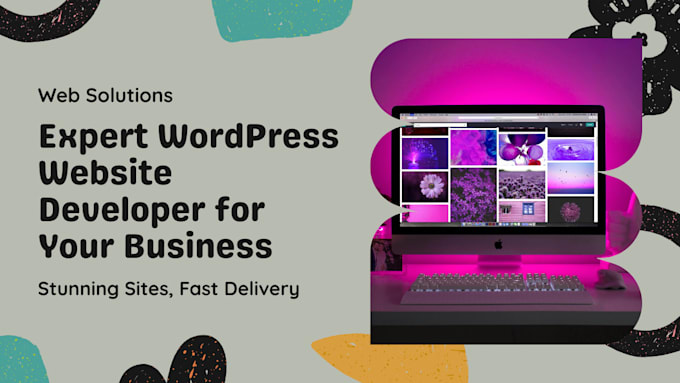 design a professional wordpress website or web store