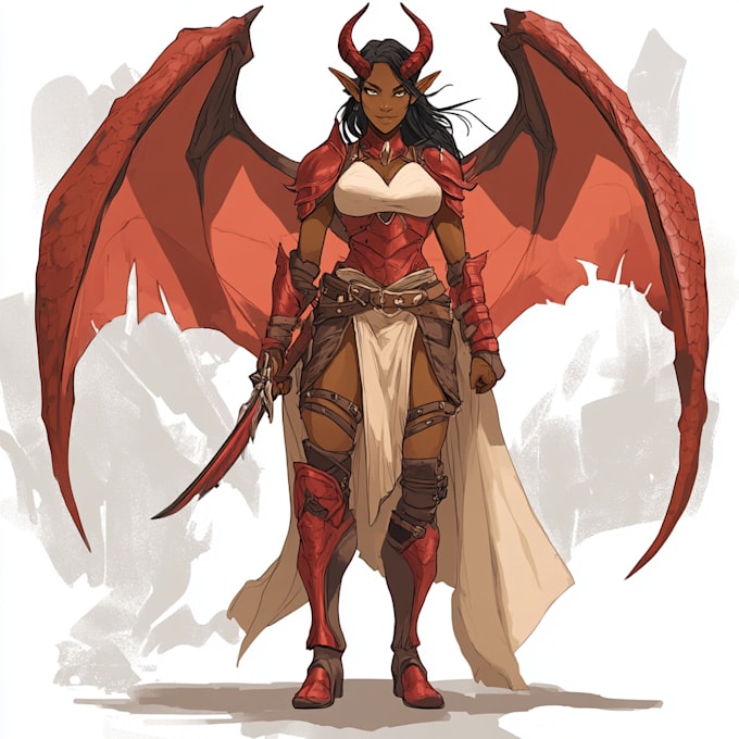 do your dnd character in my style