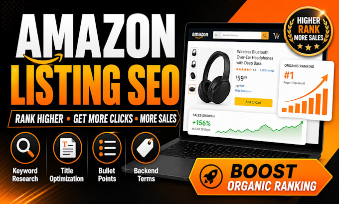 optimize your amazon listing SEO for ranking and sales