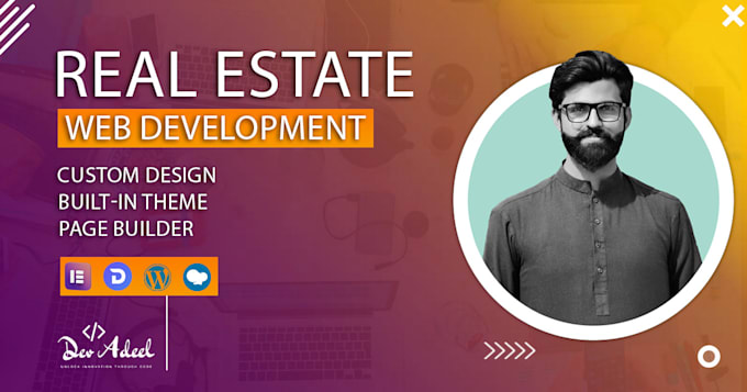 create a responsive and modern real estate website
