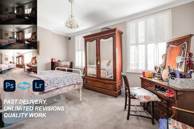 edit real estate photos hdr, day to dusk, sky replacement professionally