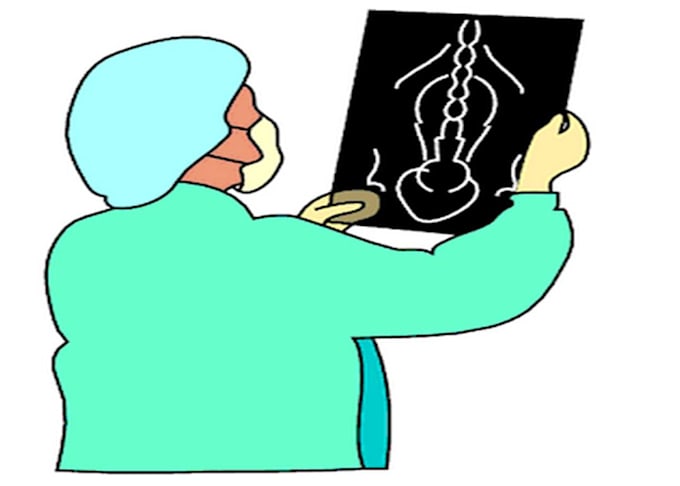review, explain your X rays and scans in English
