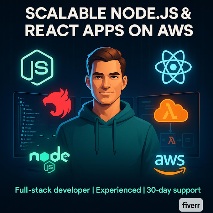build scalable nodejs API and react fullstack applications