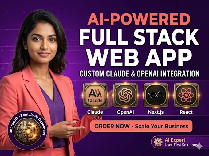 build a custom ai web app with claude or openai