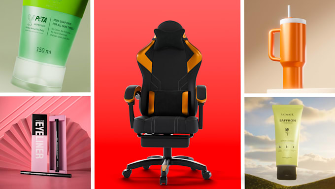 create high end 3d product animations and renders for ads