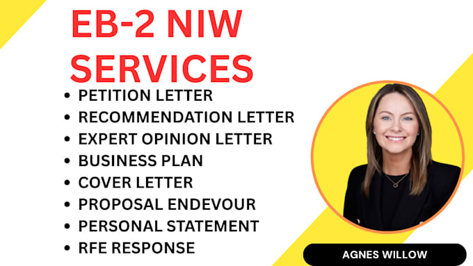 draft your eb 2 niw petition and gather supporting evidence for your application