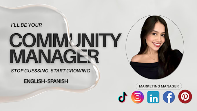 be your community manager