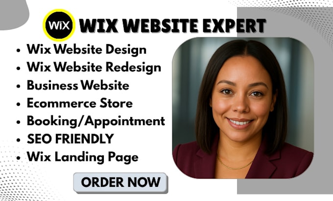 edit, rebuild, design wix website, wix redesign, wix ecommerce seo, wix studio