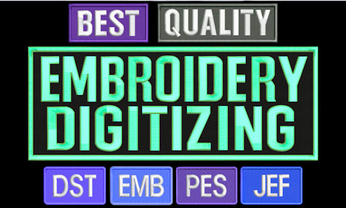 embroidery digitizing digitize logo image for embroidery patch design cap hat