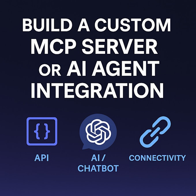 build a custom mcp server or ai agent integration for your application