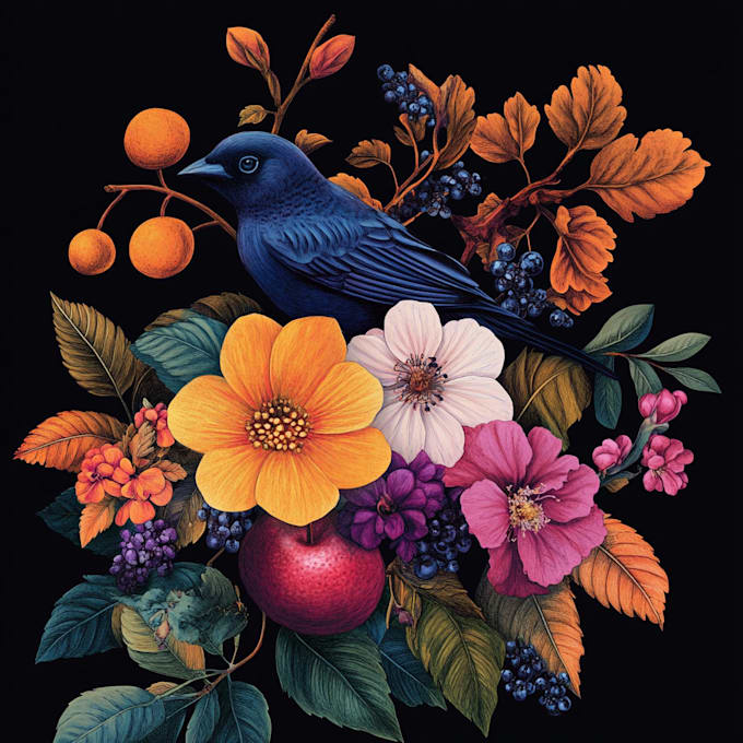 do a highquality botanical illustration artwork