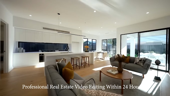 do fast real estate video editing