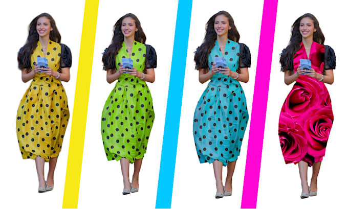 change or replace colors in your photos professionally