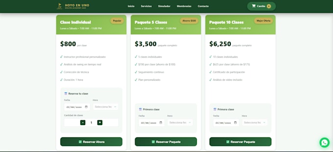 install a custom booking and reservation system for your business