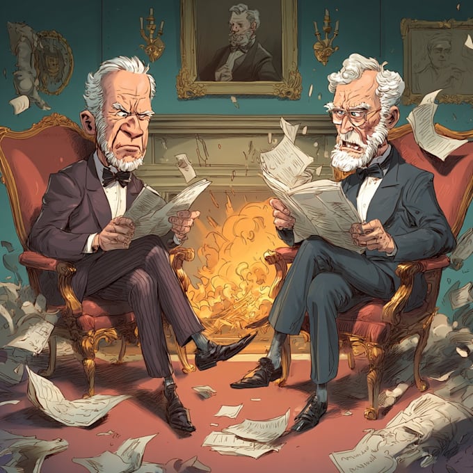 create political and editorial cartoons