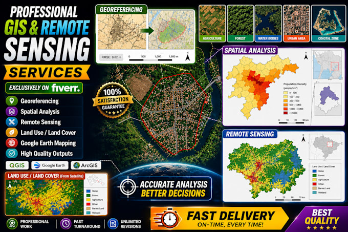 provide gis and spatial analysis services