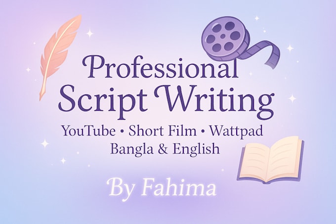 professionally translate and write creative script