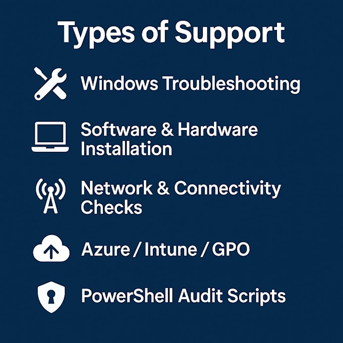provide IT support and solutions at a high level