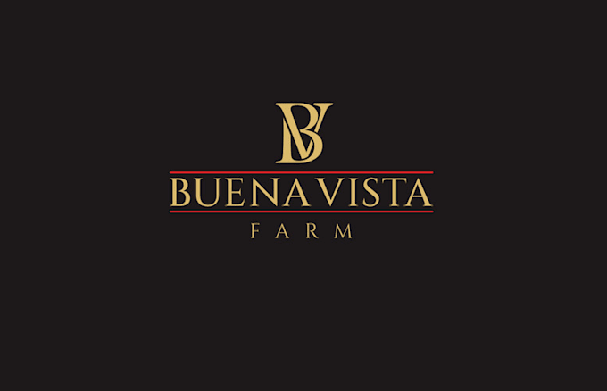 design simple solid horse farm logo
