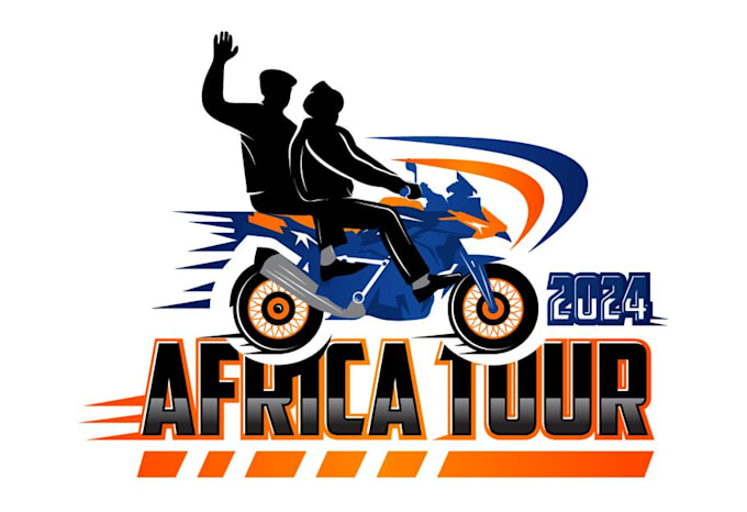 make an modern motorcycle logo